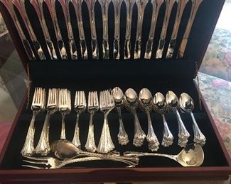 Silver plate flatware