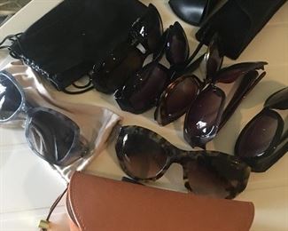 Assorted sunglasses