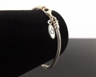 .925 Sterling Silver PANDORA Charm Bracelet

