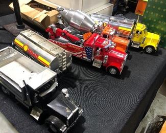Toy trucks 