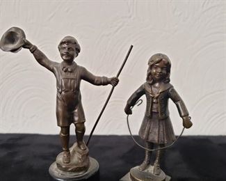 Bronze Boy & Girl https://ctbids.com/#!/description/share/319655