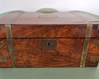 Antique Walnut Writing Box https://ctbids.com/#!/description/share/317662