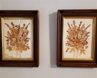 Vintage Dried Flower Art https://ctbids.com/#!/description/share/319657