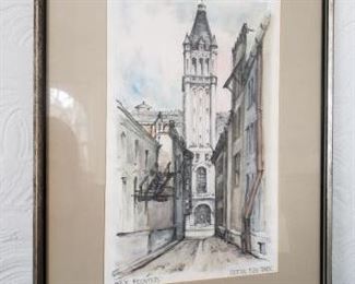 Federal Building Tower by Wisconsin Artist Max Fernekes https://ctbids.com/#!/description/share/322078