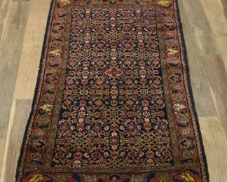 Hand Tied Vintage Persian Design Area Rug