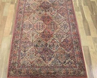 Vintage Pink Persian Design Area Rug