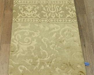 2'X3' Ivory Tibetan Weave Area Rug