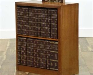 Encyclopedia Britannica Vintage Set W/ Bookcase