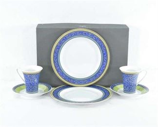 Set Of 6 Rosenthal Kusumam Pattern Luncheon Set