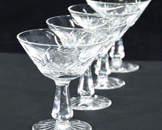 Set Of 12 Glass Dessert Stemware