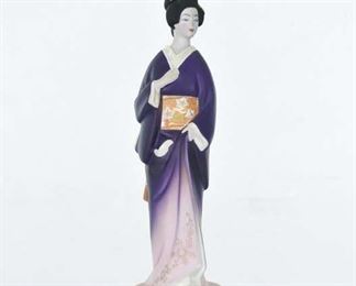 House Of Koshu Plum Wine Asian Maiden Figural Bottle