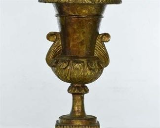 Gilt Neoclassical Style Urn Planter