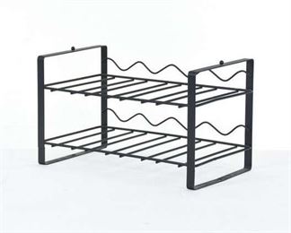 Modernist Bauhaus Style Wine Rack
