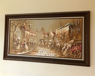 Framed artwork