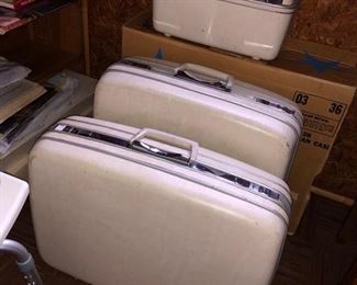 Vintage Samsonite luggage