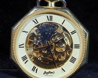 Austin Swiss Made Pocket Watch