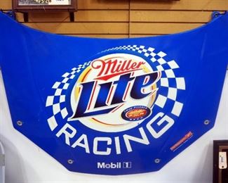 Miller Lite And Mobil 1 Replica Full-Size NASCAR Hood
