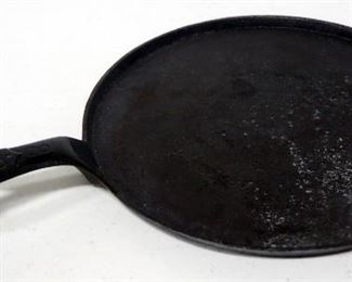 Buck And Wright No. 8 9.5" Cast Iron Griddle And Excelsior No. 8 10" Griddle
