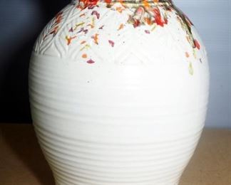 Cherokee Pottery Vase, 12.5" High x 8" Dia.