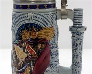 Avon Stein Collection Includes Knights Of The Realm, Wildlife, Ranching And Sailing Ships (2), Total Qty 5