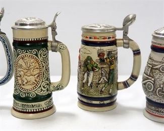 Avon Stein Collection Includes History Of Football, History Of Flight, Hunting/Fishing & Cars, Total Qty 4