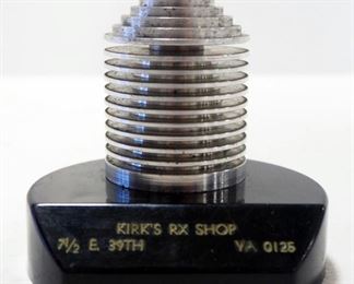 Vintage Desktop Postal Scale, Removable Top Inverts To Become Scale Platform