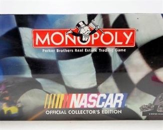 Parker Brothers Monopoly Nascar Collector's Edition, With Pewter Tokens, Unopened