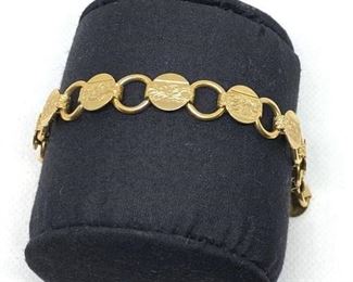 Vintage Sarah Cov. Bracelet, 80's, gold tone
$18