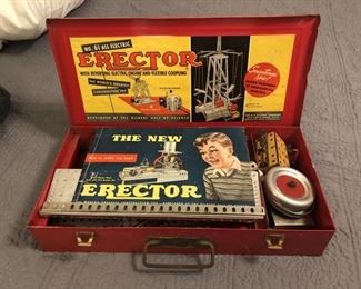 Vintage 1930s Metal toy erector set
Looks new
