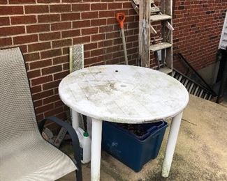 Patio table
