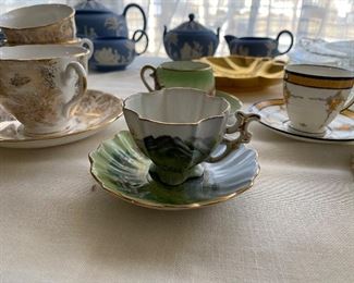 Vintage Demitasse Tea Cups  Saucers