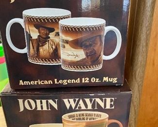 John Wayne Mugs..in the Box!!
