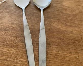 Mid Century Stainless Serve Ware