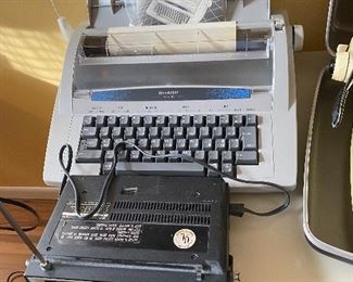 Sharp Typewriter