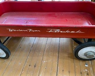 Vintage Western Flyer Rocket Wagon..GREAT condition