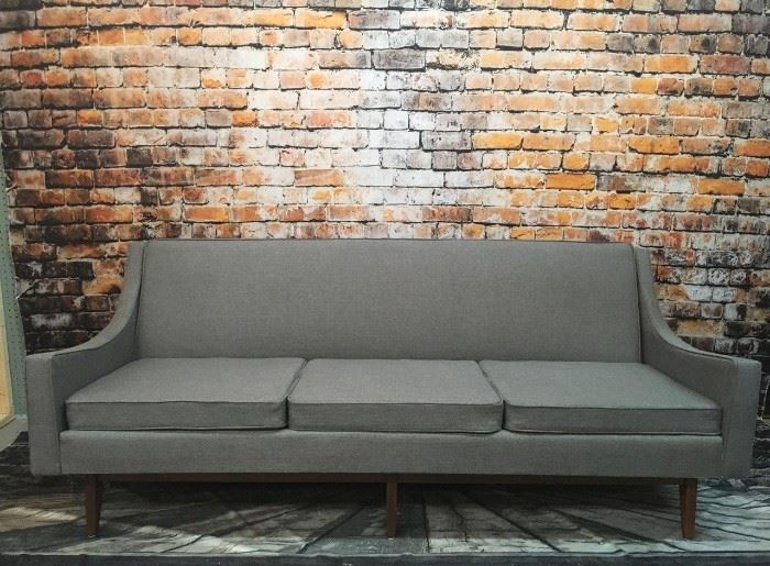 Vintage gray sofa