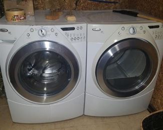 Whirlpool Duet washer and dryer