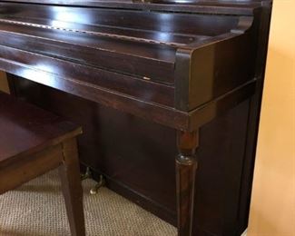 Huntington Piano with Bench - Good Condition!
53"x 24"x26"H - Piano
28"x15"x20"H - Bench