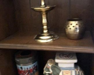 Brass candle holder 