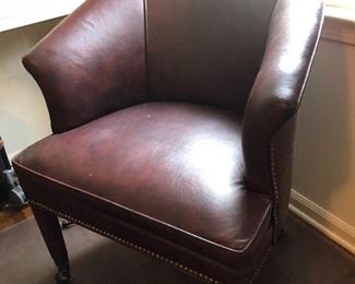 Leather office chair 