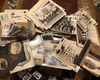Lots of Old Photos, Cabinet Cards, and more old paper items (Ephemera) 