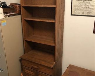Ranch Oak Shelf (Shelves 2) by Brandt - Rare Vintage 