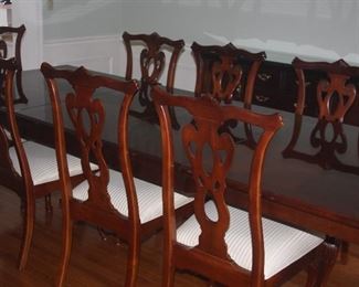 CHIPPENDALE DINING TABLE