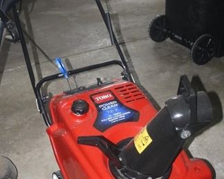 TORO E SNOWBLOWER ~ ELECTRIC START