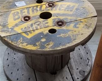 BETHLEHEM (STEEL?) WOOD SPOOL
