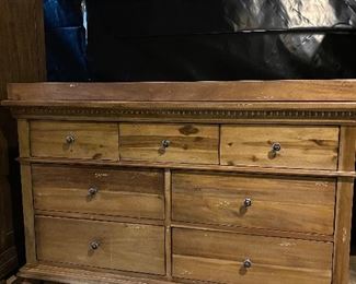Restoration Hardware dresser with removable baby changing top