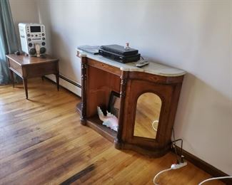 marble top table