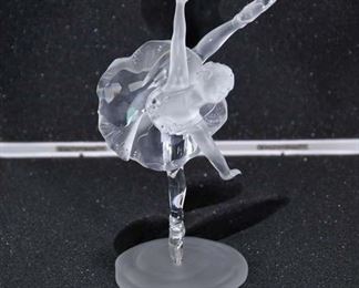 Swarovski Silver Crystal Ballerina W Case