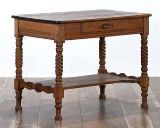 American Colonial Rustic Console Table