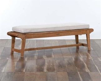 Frontgate Craftsman Style Slat Bench